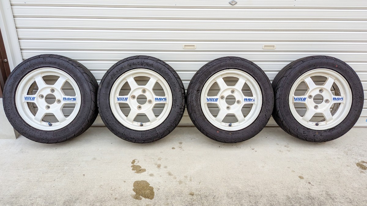 ☆RAYS レイズ VOLKRACING TE37 13インチ 5J +35 PCD100 4H☆ナンカン 