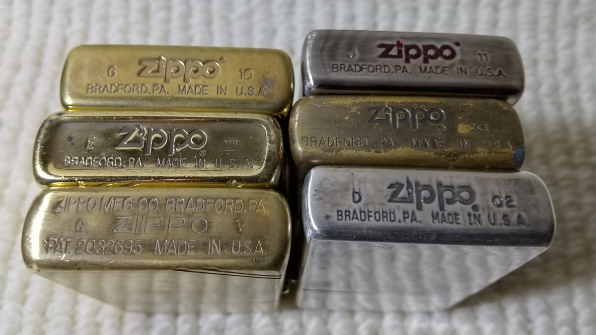 Zippo 味わい深い まとめて！