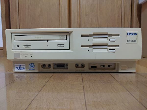 ジャンク品 EPSON PC-586RXの本体 エプソン PC-98 PC-9821関連の入札