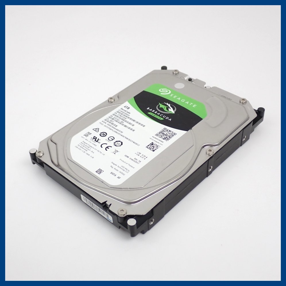 ★SEAGATE/シーゲート BarraCuda 3.5インチ 内蔵HDD 4TB/ST4000DM004/5400rpm/SATA6G/bps/ハードディスク&0583200043