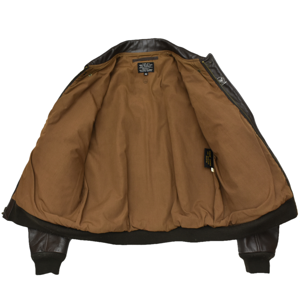 良品 中田商店 オリジナル VINTAGE U.S.AIR FORCEタイプ A-2 レザー 