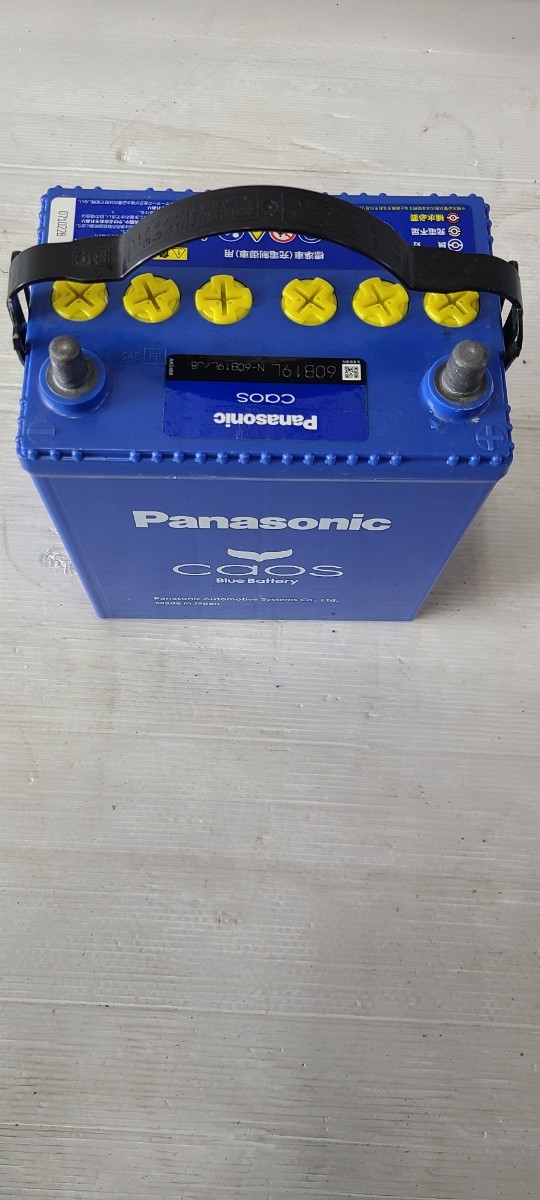 中古！パナソニック！ カーバッテリー Panasonic！60B19L！ CAOS N-60B19L&frasl;C8 60B19L | サニー TA-FB15 44B19L