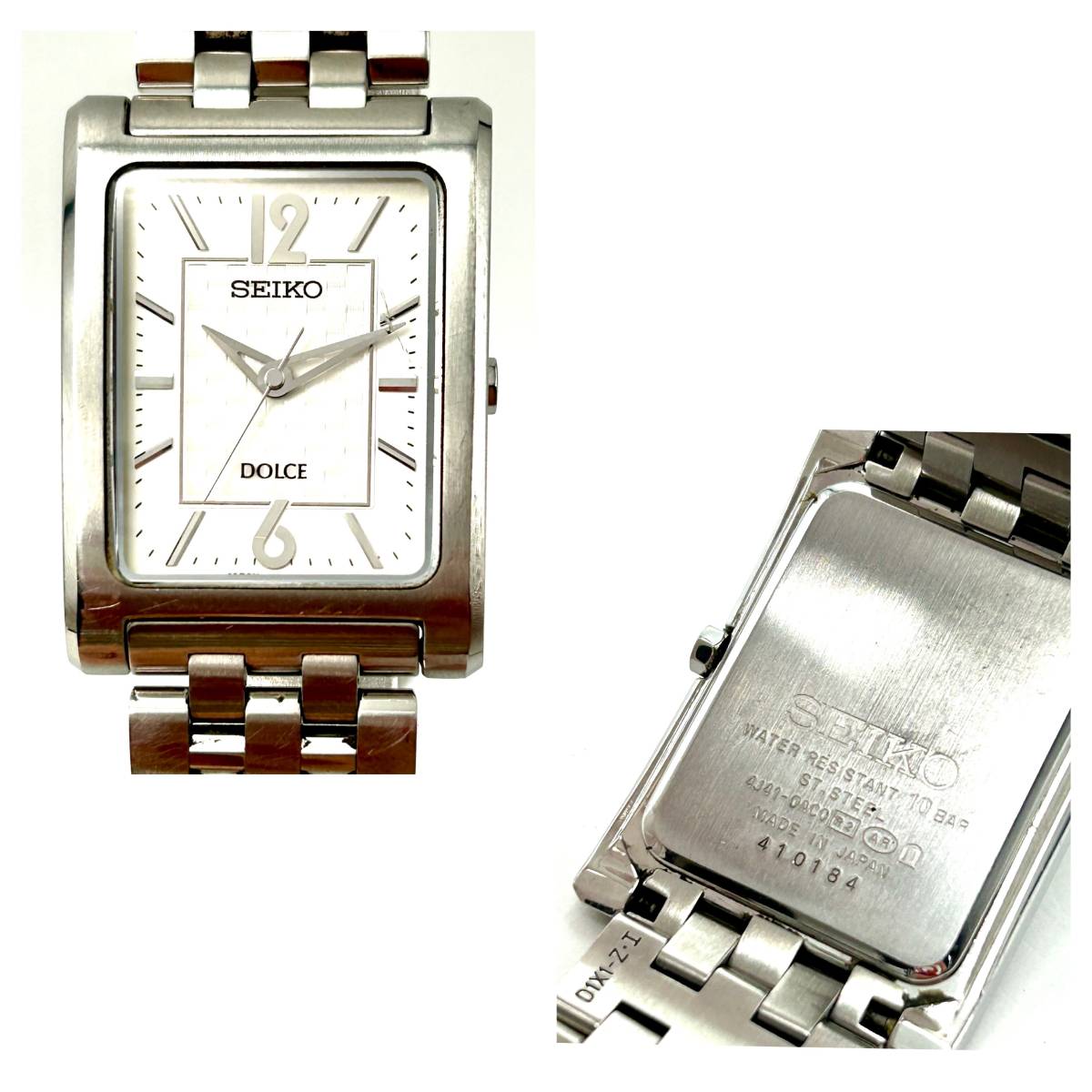 TY0668□【稼働】SEIKO セイコー DOLCE ドルチェ 時計 腕時計 4J41 