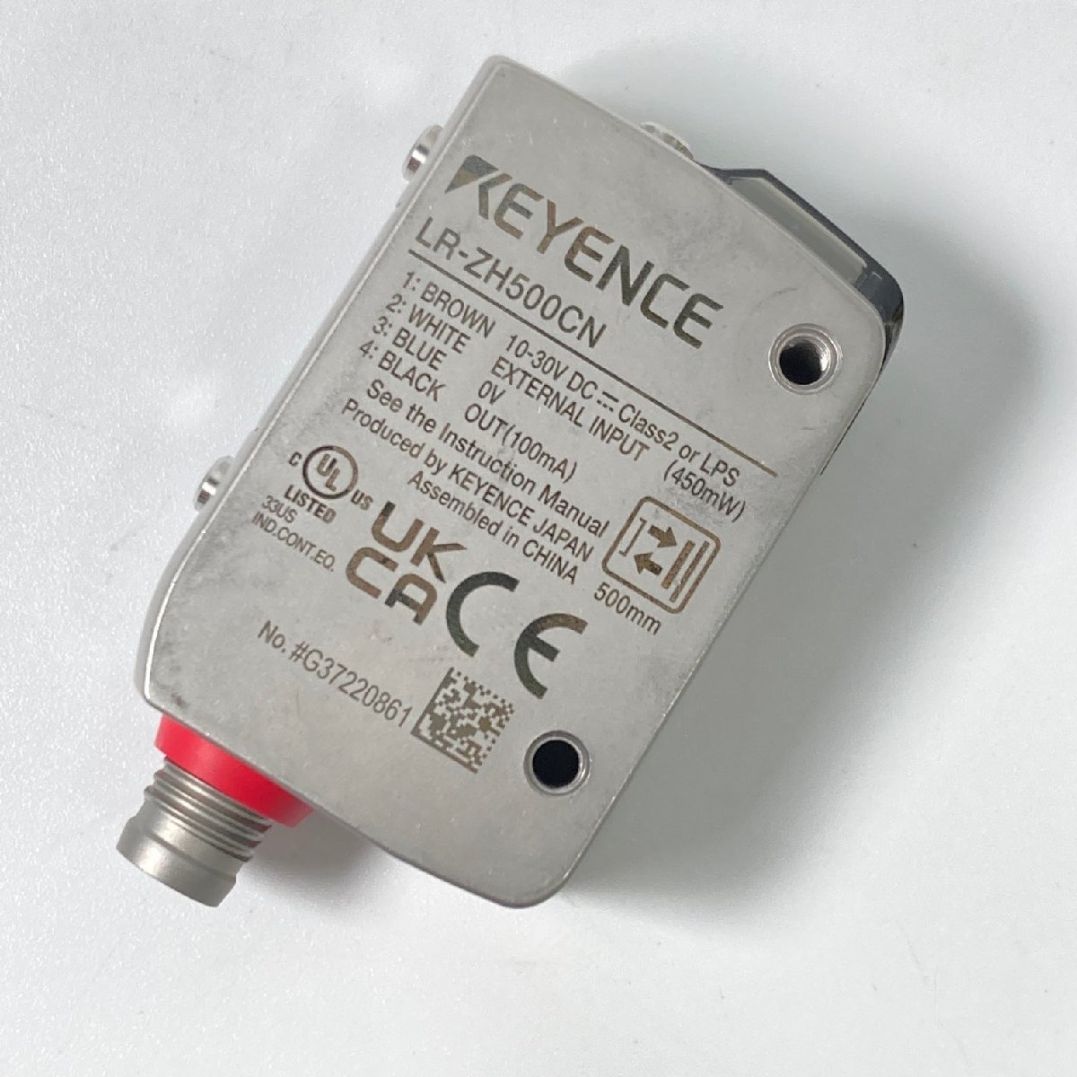 KEYENCE アンプ内蔵型CMOSレーザセンサーLR-ZH500CN LR-ZH500CN