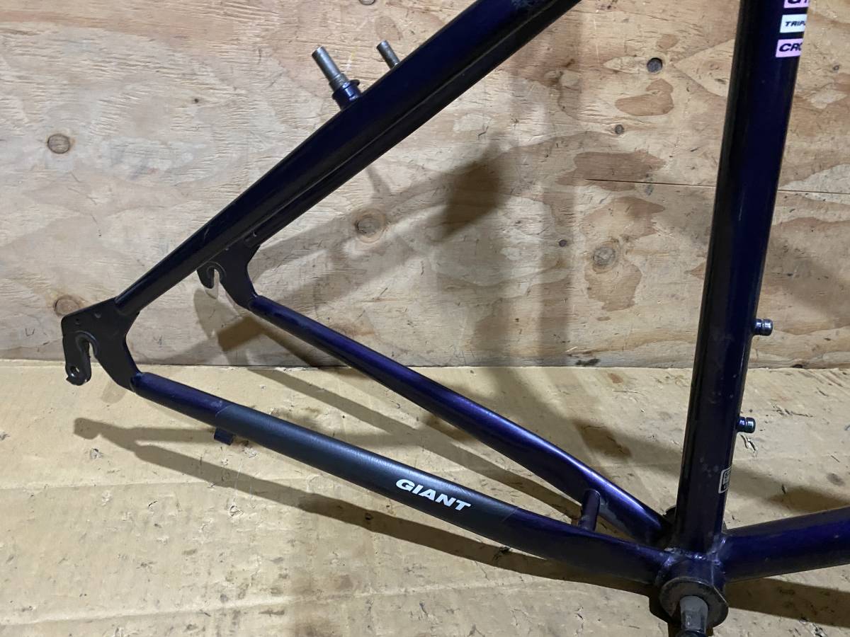 GIANT Hard Line 7400 26インチ MTB クロモリフレーム 中古パーツ OLD