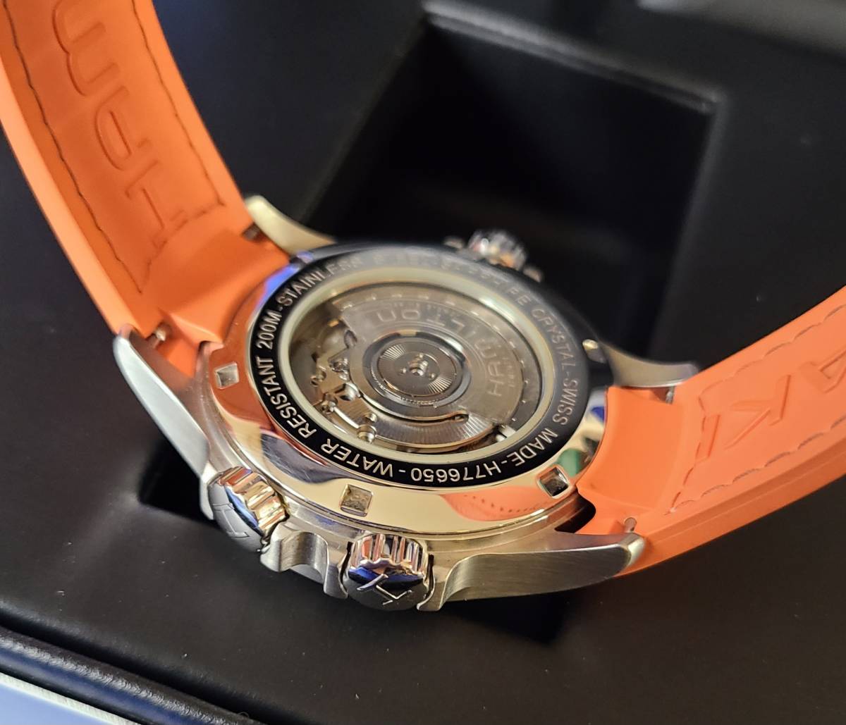 Hamiltonハミルトン カーキGMT エア レース オートマチック精度良好