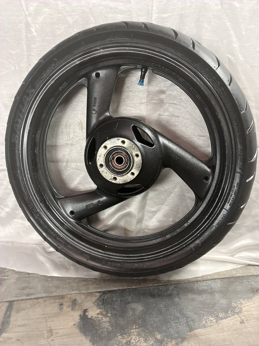 XJR400R-2☆4HM☆純正☆フロント ホイール タイヤ☆J17×MT3.00bzaif