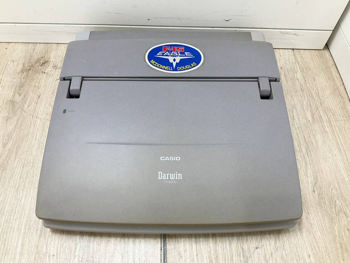 Darwin CX-6000 ワープロ CASIO カラー液晶ワープロ カシオ OA機器