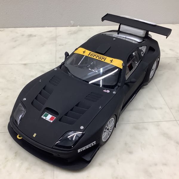 1円〜 京商 1/18 フェラーリ575 GTC エボリューション ブラック 【公式