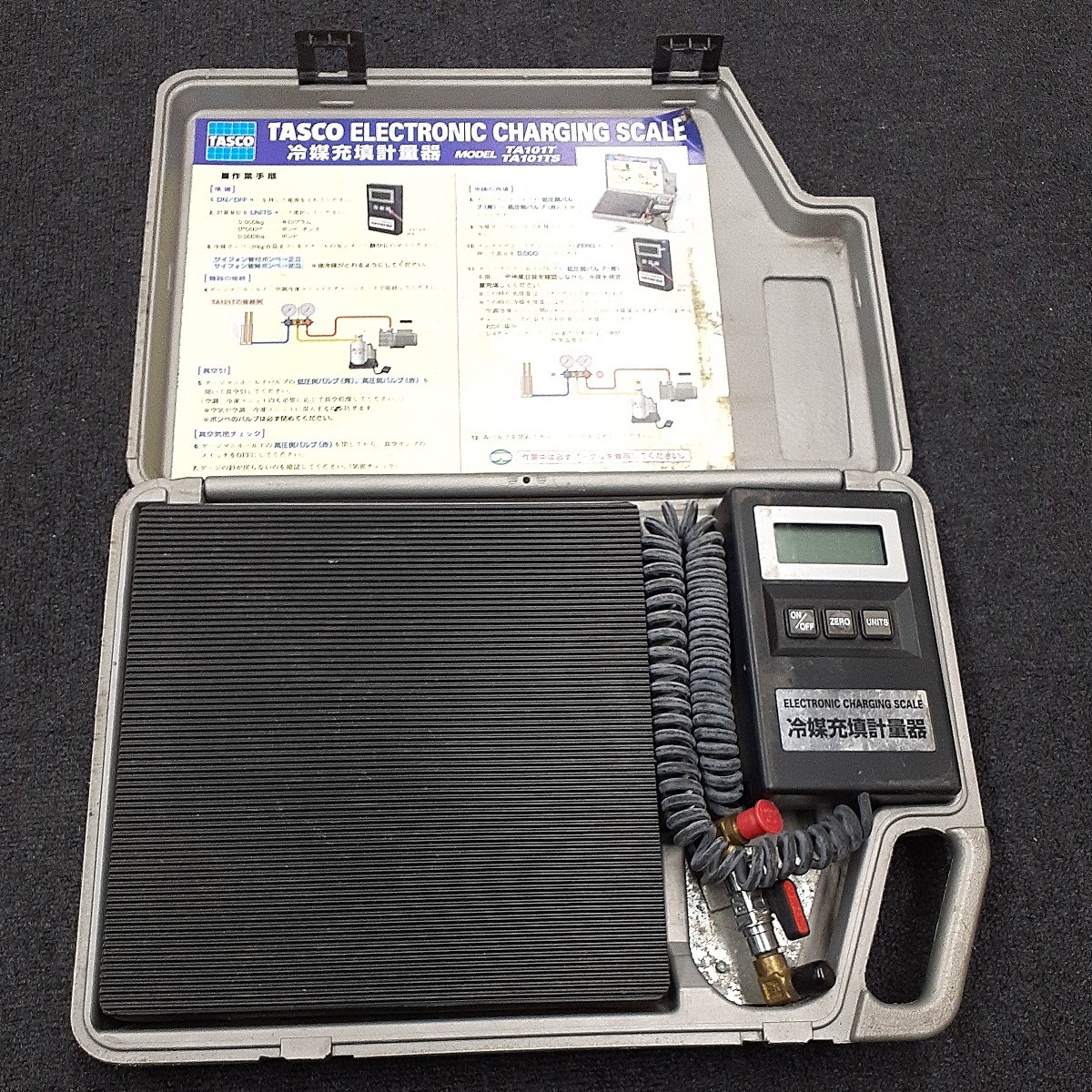 ○TASCO/タスコ イチネン TA101FA/FB チャージングスケール 冷媒重鎮