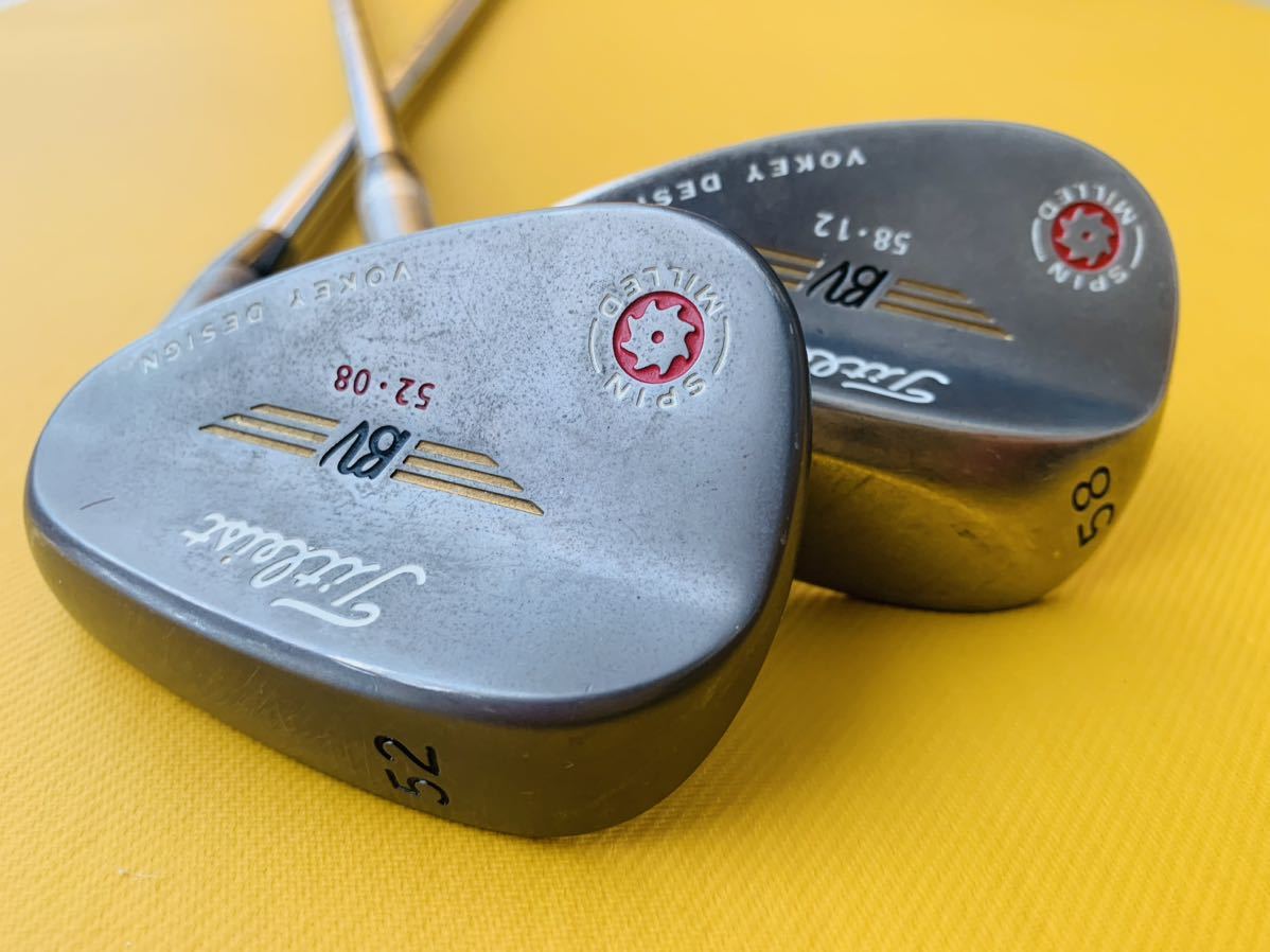 Titleist タイトリスト ボーケイ スピン ミルド ウェッジ 52° 58