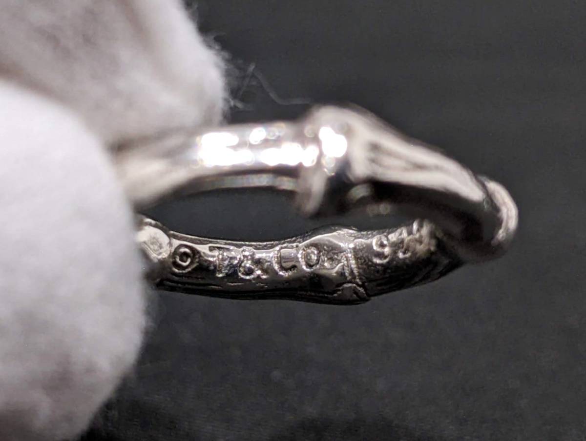 H423】1円 TIFFANY&Co. ティファニー バンブー リング 指輪 サイズ7号 