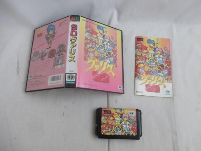 【同梱可】良品 ゲーム メガドライブ MD ソフト SDヴァリス 箱・取説付き