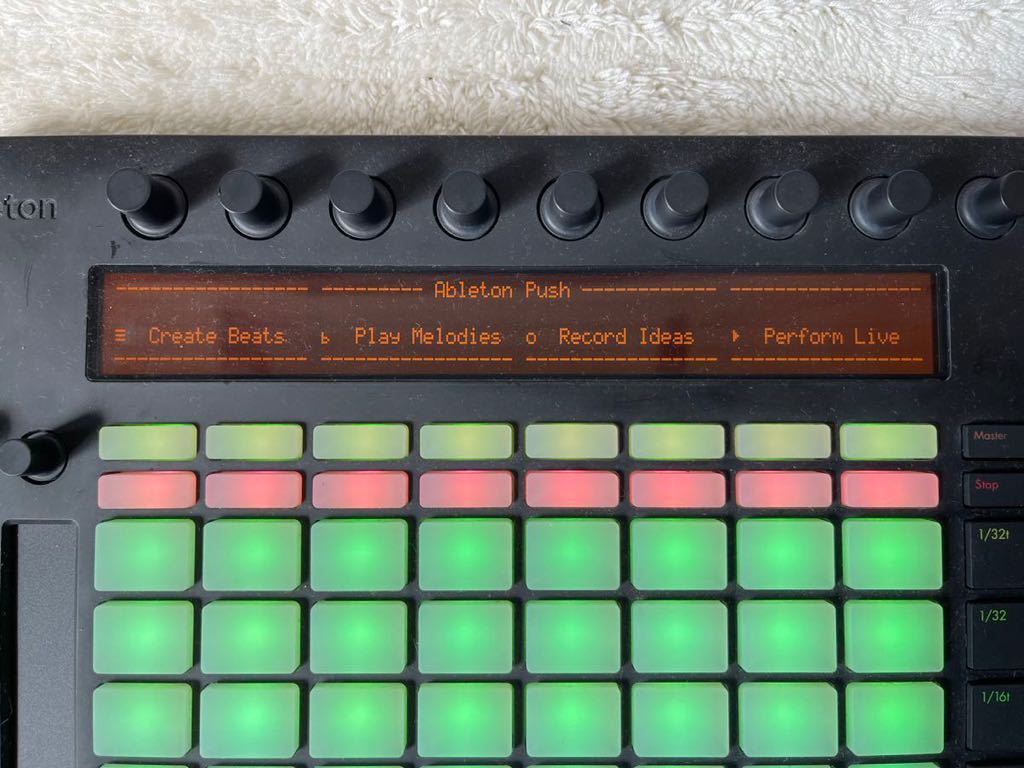 Ableton Push 1 MIDIコントローラー 動作確認済 Ableton Push MIDIコントローラー 動作確認済み Ableton Push MIDI