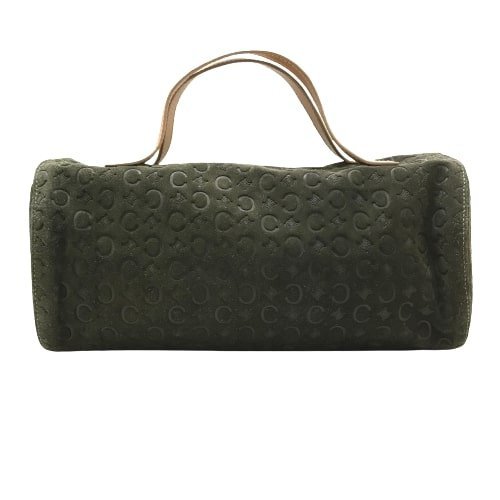 セリーヌ スエード CELINE Cマカダム バッグ マカダム ハンドバッグ 