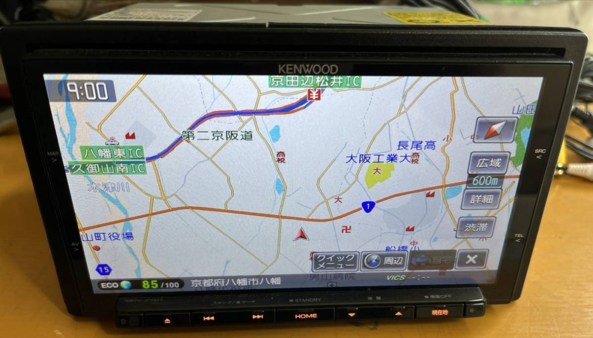 MDV-Z701 ケンウッド メモリーナビ KENWOOD 地図データ2013年第二版 取
