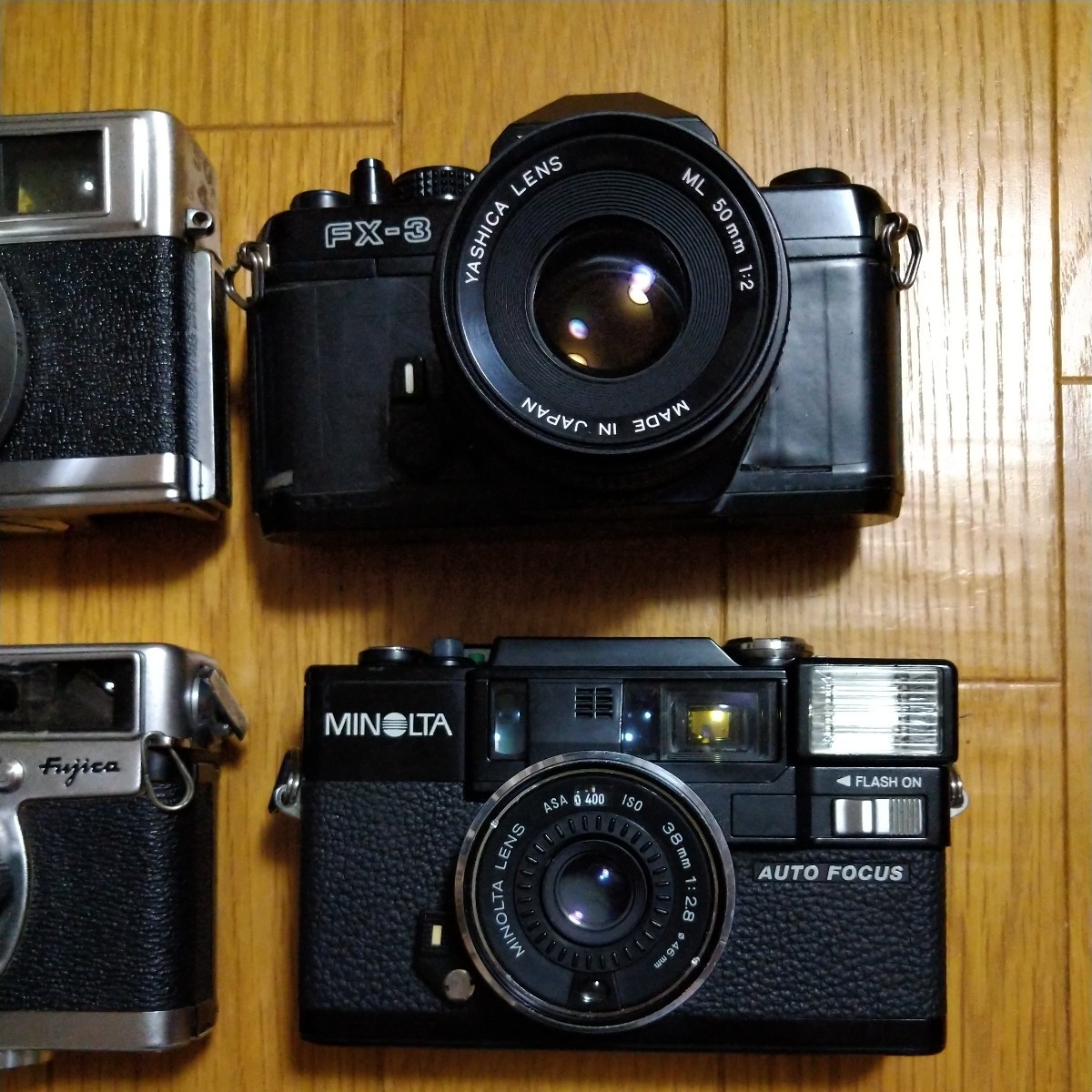 ジャンクフィルムカメラいろいろセット_3