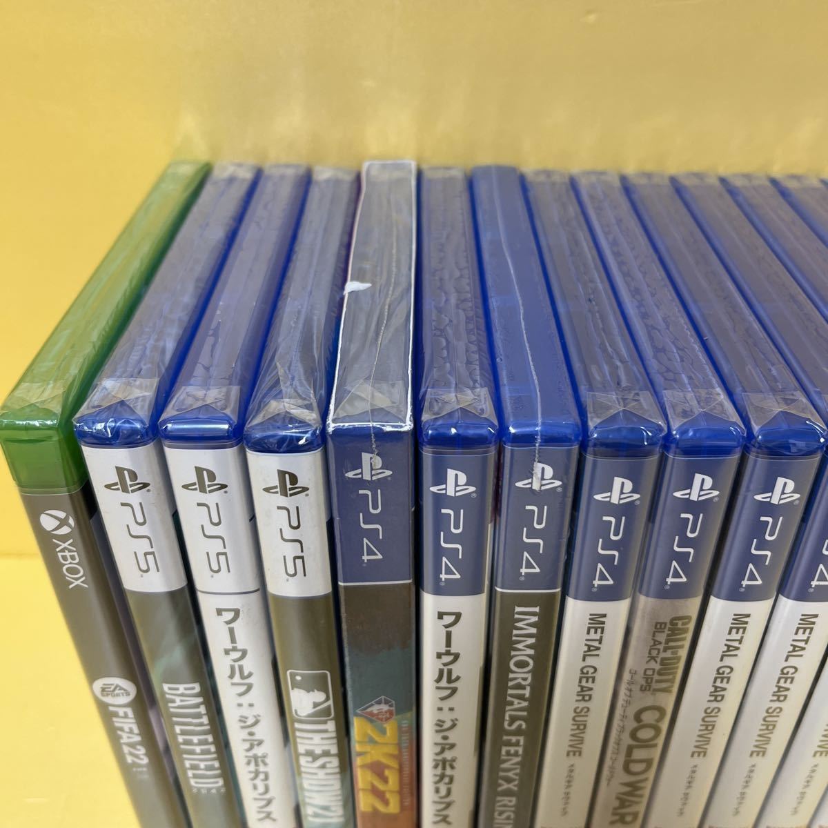 【ALL未使用未開封品！送料込み】PS4 PS5ソフト SWITCH　Xboxソフト　ゲームソフトまとめ　海外版 日本版　未使用未開封　22本まとめ売り