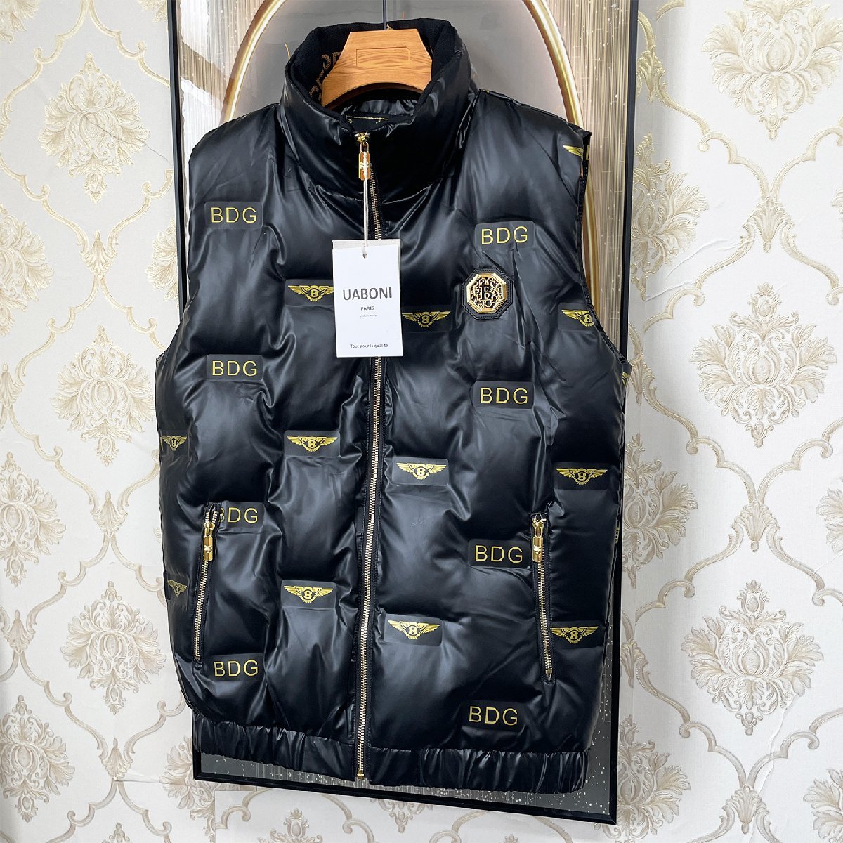 最高級EU製＆定価8万◇UABONI*Paris*ダウンベスト*ユアボニ*パリ発