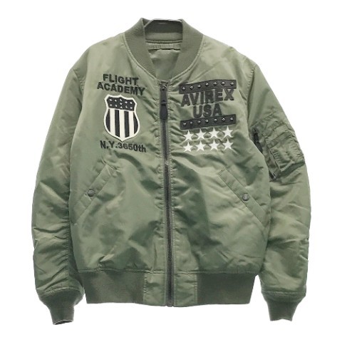 AVIREX アヴィレックス 6162159 MA-1 UNITED STATES ジャケット カーキ系 L [240001927542] メンズ