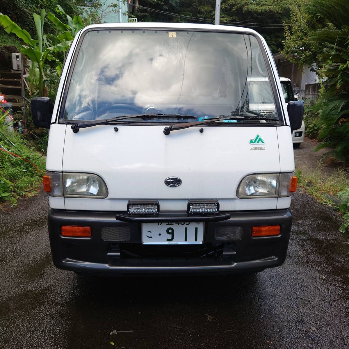 サンバートラック JA WRC仕様!クラシック化!各種ロゴ＆ブルー塗装!5 