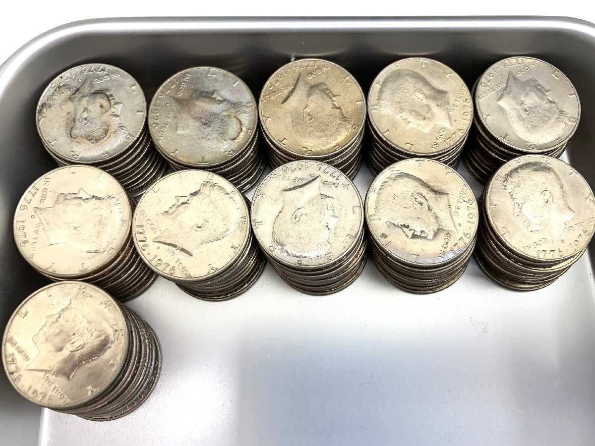 aet274 LIBERTY HALF DOLLAR リバティコイン 1776-1976 ケネディ ハーフダラー 50セント 1/2ドル