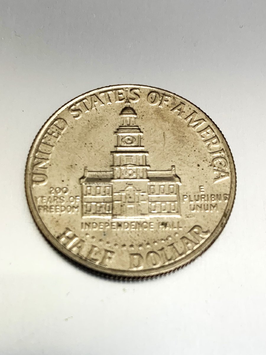 aet274 LIBERTY HALF DOLLAR リバティコイン 1776-1976 ケネディ ハーフダラー 50セント 1/2ドル