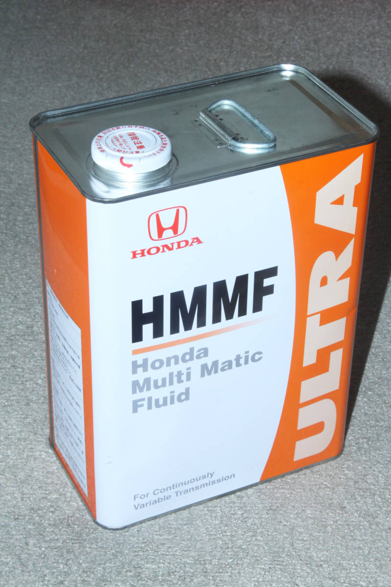 ホンダ純正 HMMF (Honda Multi Matic Fluid) Honda マルチマチック フルード 4L缶 08260-99904 新品