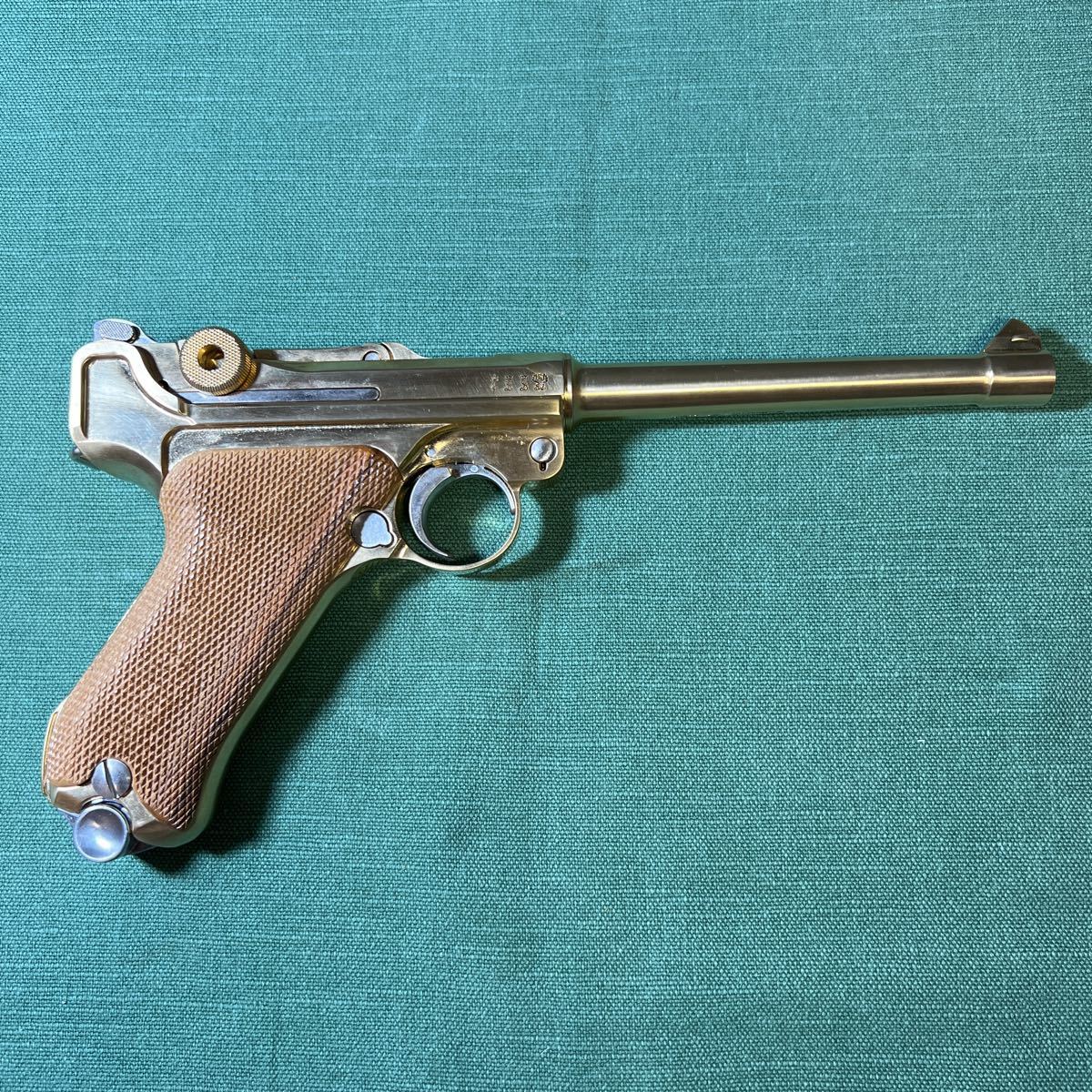 マルシン Luger Pistol P-08 ルガー 6インチ SMG刻印 22KGP 金属