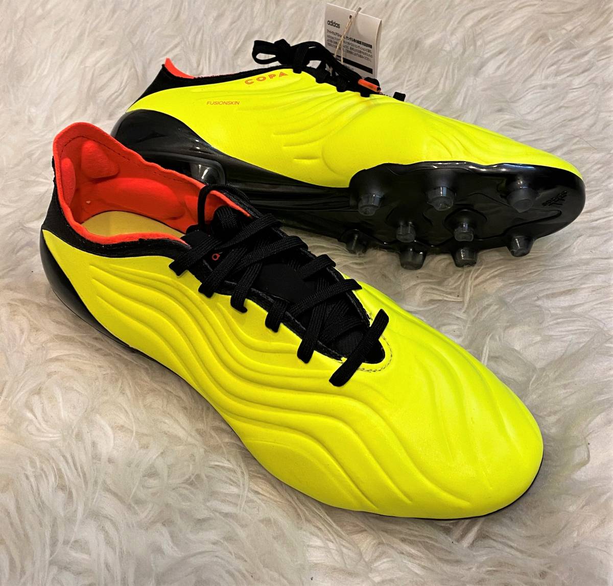 激安即決/トップモデル》adidas コパ センス.1 ジャパン HG/AG26.5cm黄