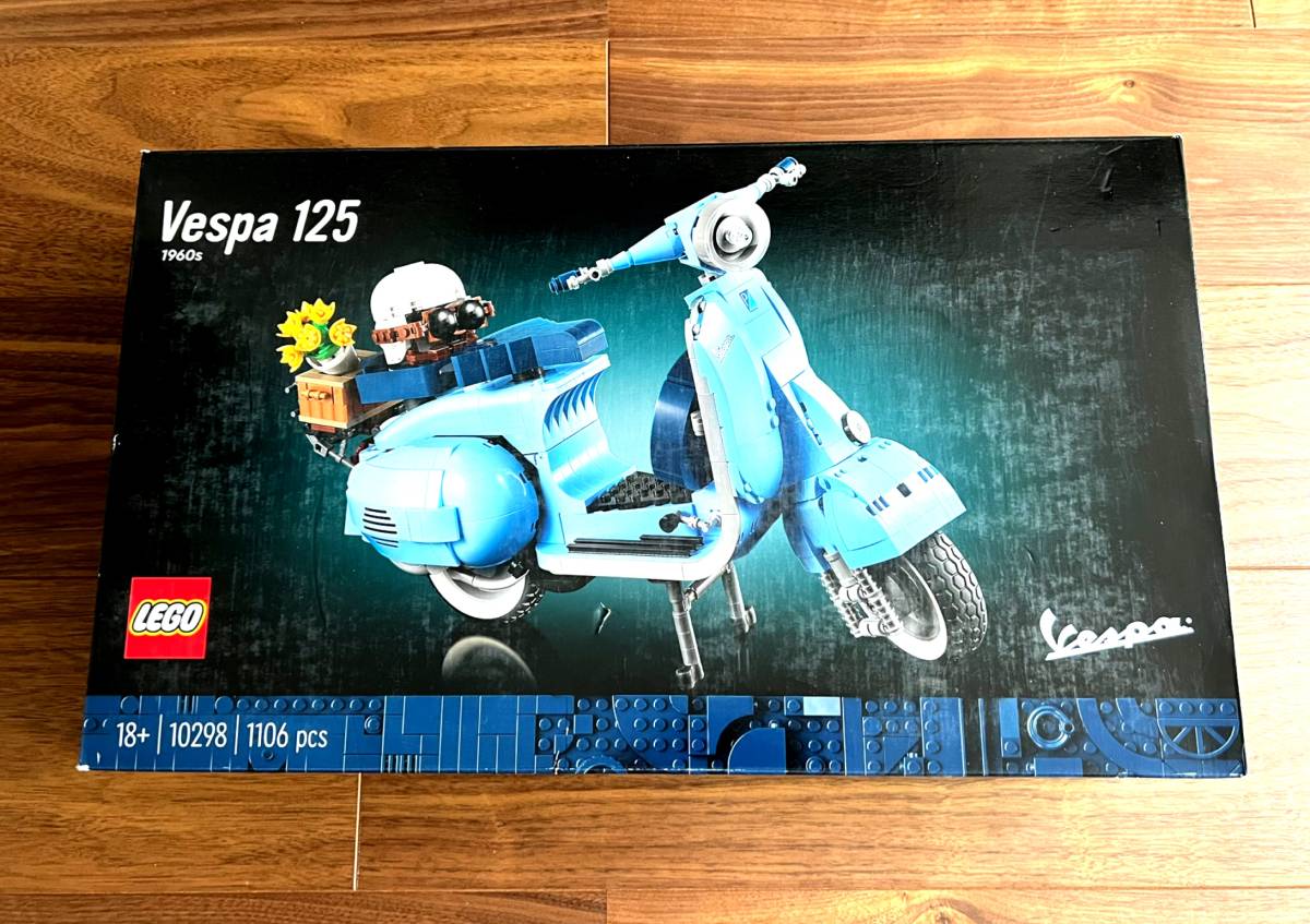 ☆ラスト1点 新品未開封・未使用 LEGO Vespa125 10298 1106pcs レゴ ベスパ125 Vespa 0 1