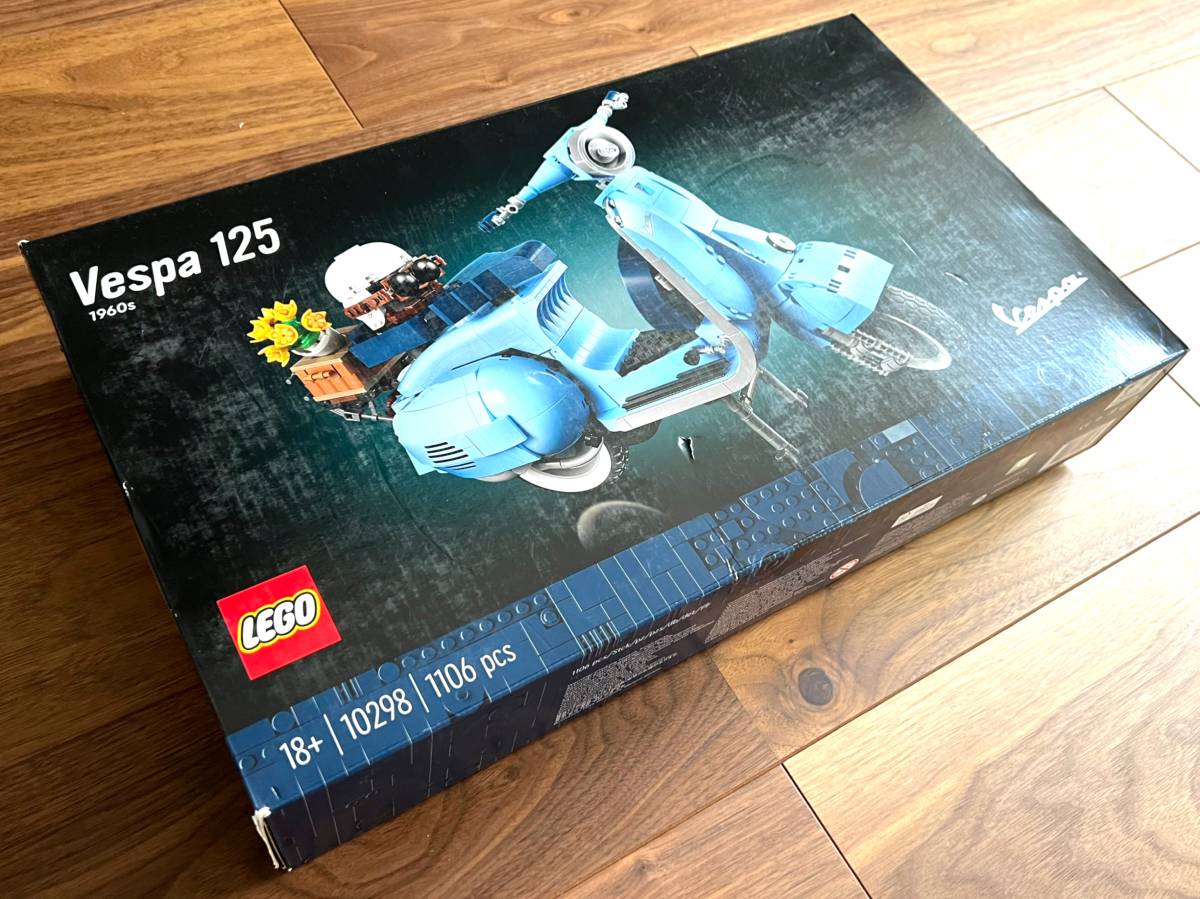 ☆ラスト1点 新品未開封・未使用 LEGO Vespa125 10298 1106pcs レゴ ベスパ125 Vespa 0 1