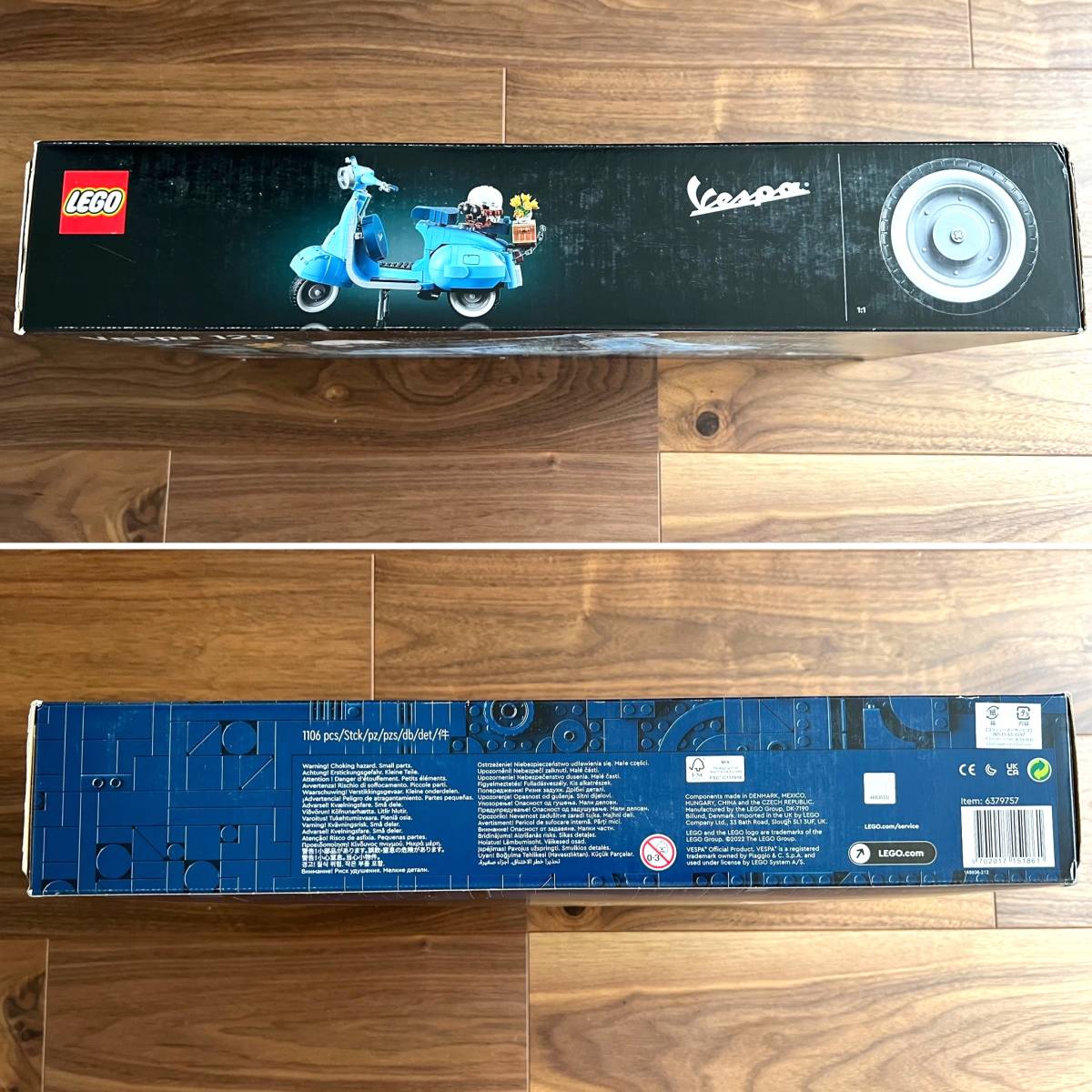 ☆ラスト1点 新品未開封・未使用 LEGO Vespa125 10298 1106pcs レゴ ベスパ125 Vespa 0 1