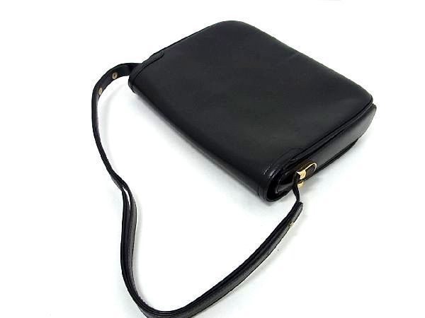 1円 □美品□ BALLY バリー レザー ターンロック ショルダーバッグ 