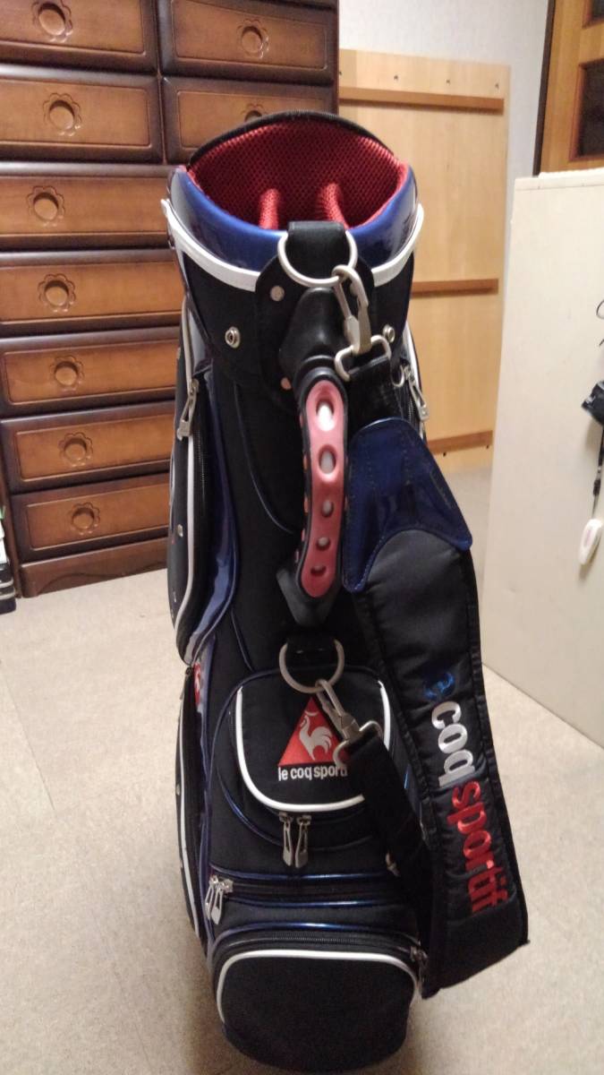 ルコックスポティフ lecoqsportif ゴルフバッグ 中古品9 インチ
