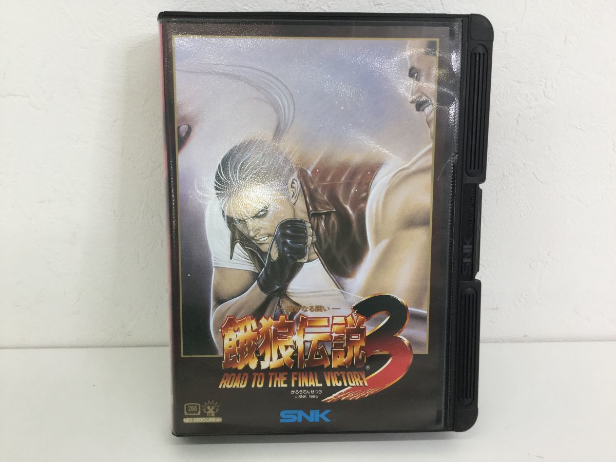 ○営KZ137-60 NEOGEO 餓狼伝説3 ネオジオ ROAD TO THE FINAL VICTORY