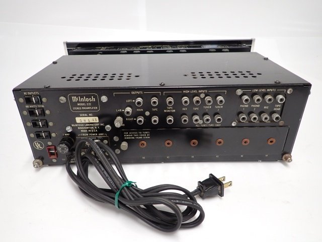 McIntosh C22 オリジナル マッキントッシュ 真空管 管球式 プリアンプ