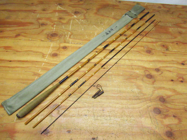 がまかつ がまへら 古天峰 11尺 ヘラ竿 釣竿 袋付き 管理5J0929S-D2