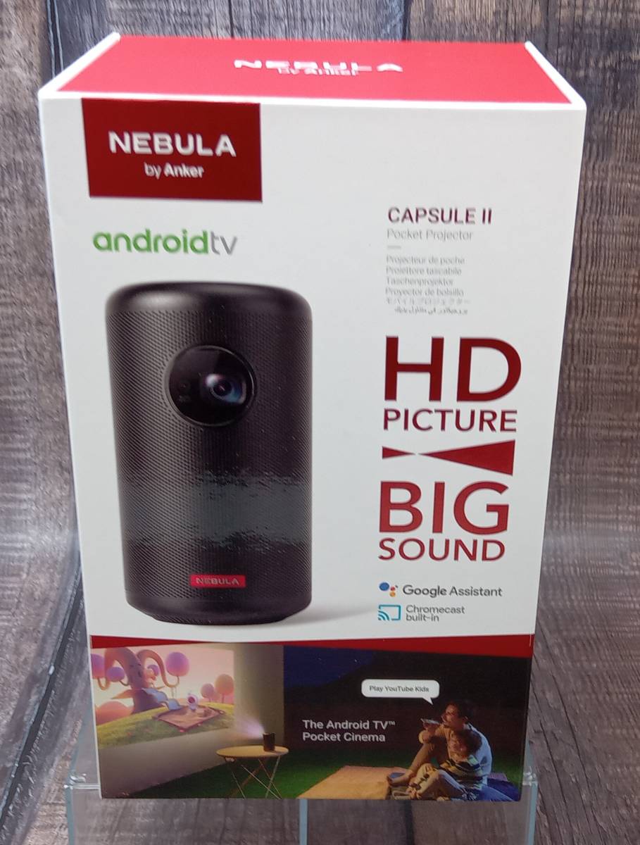 Nebula Capsule D2421N11 II ANKER ブラック ネビュラ モバイル 