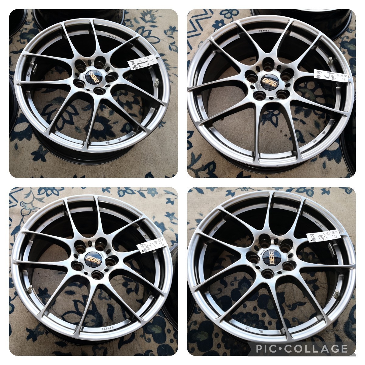 BBS RF◇RF510 鍛造 FORGED◇7.5J 18インチ IS45 PCD114.3 5H 