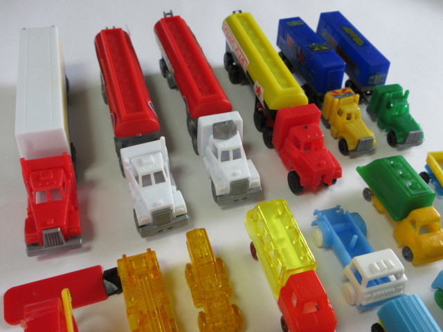 グリコ 森永ミルクキャラメル おまけ トレーラー トラック ダンプカー