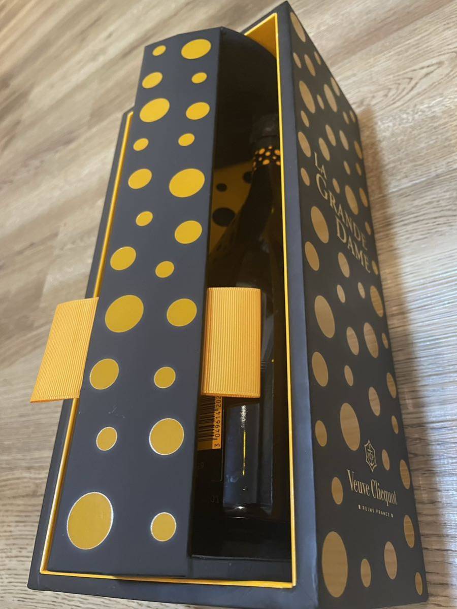 1円〜☆草間彌生さん限定デザインVeuve Clicquot ヴーヴ・クリコ ラ