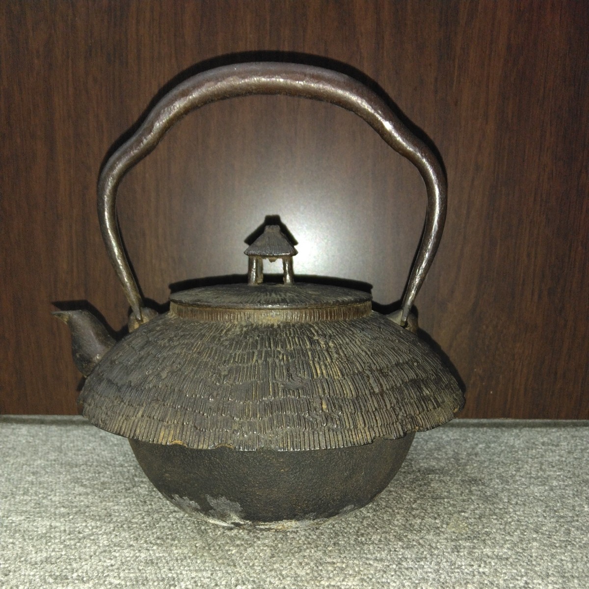 鉄瓶 煎茶道具 湯沸　レトロ　アンティーク　水漏れなし