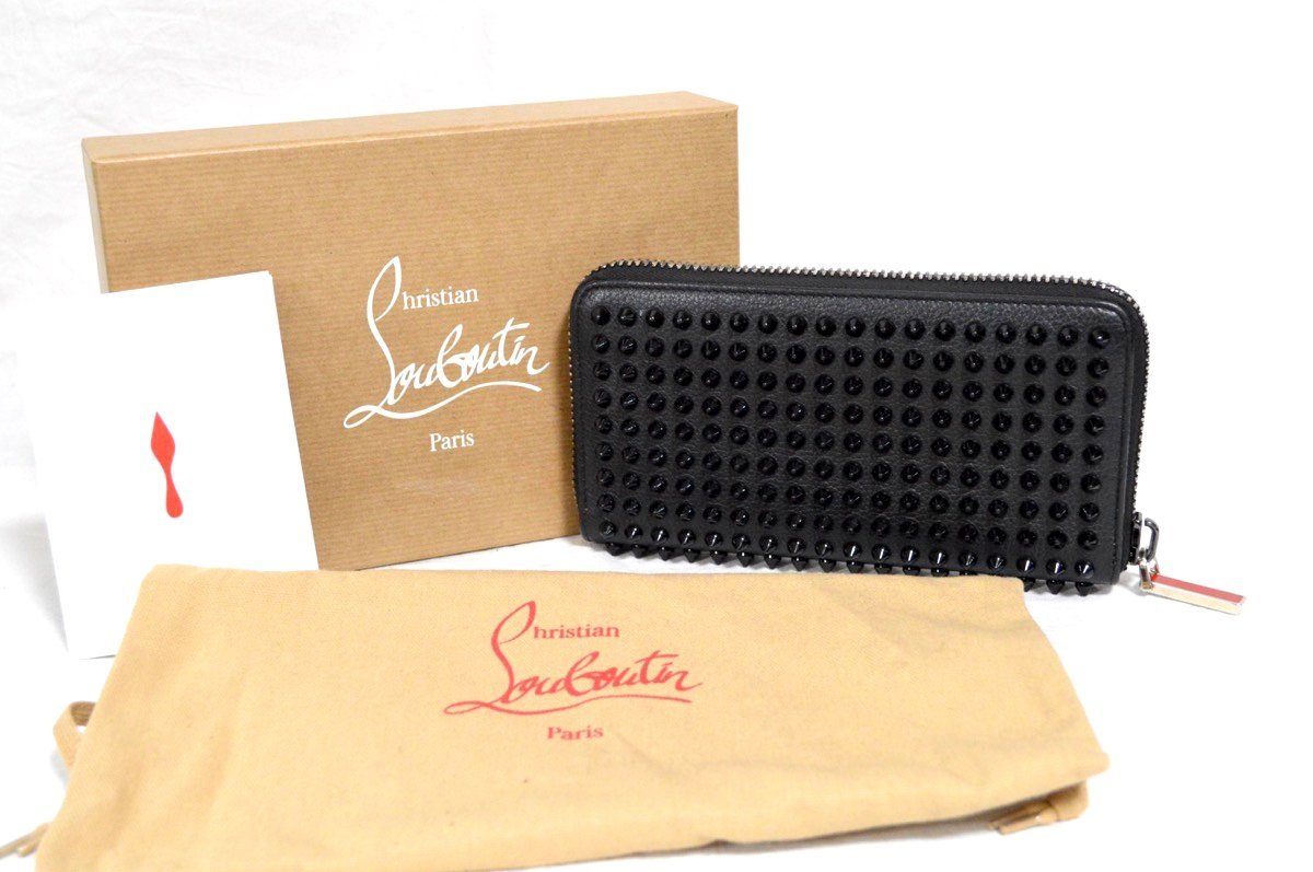 Christian Louboutin ルブタン ラウンドファスナー 長財布 Christian