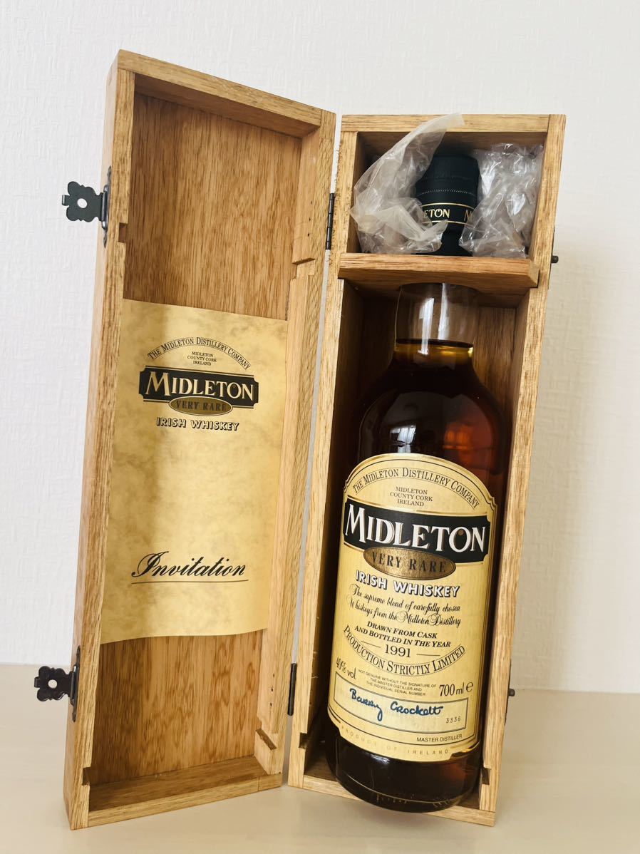 未開栓】MIDLETON VERY RARE ミドルトン 1991 ベリーレア 750ml 40% 木