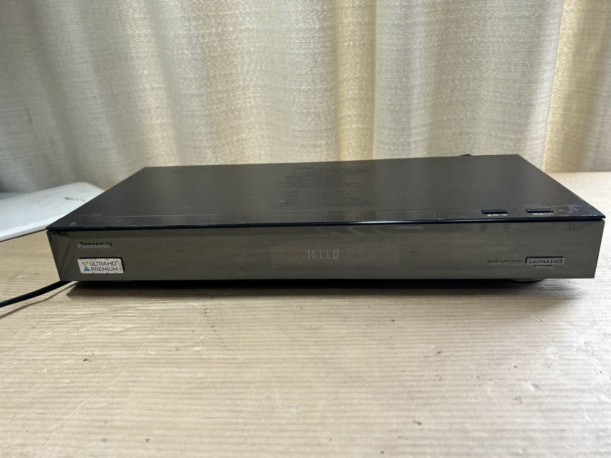 通電OK ☆ ジャンク品 Panasonic DMR-UBZ2020 パナソニック ブルーレイ