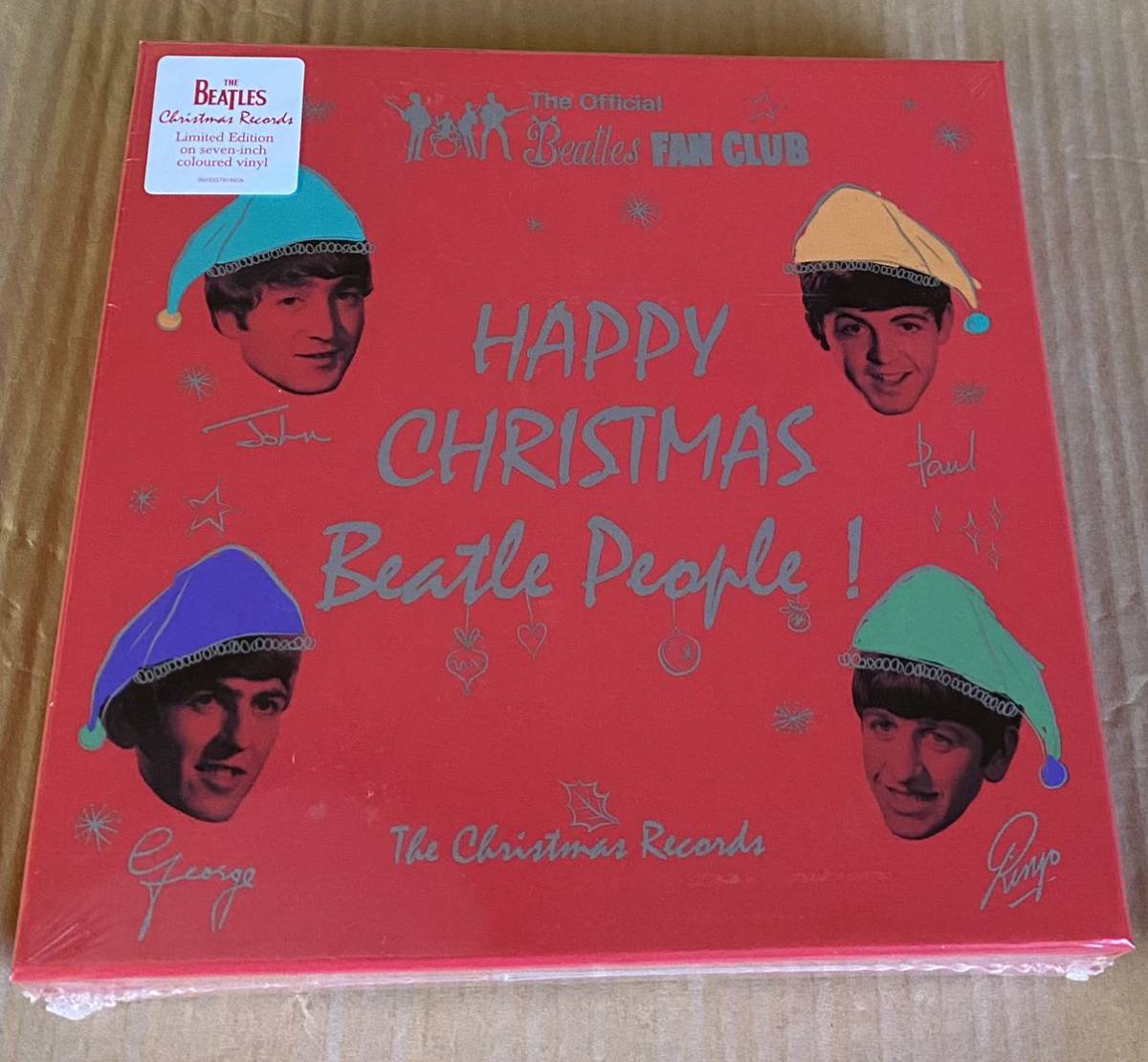 クリスマス・レコード・ボックス ザ・ビートルズ ビートルズ 未開封 