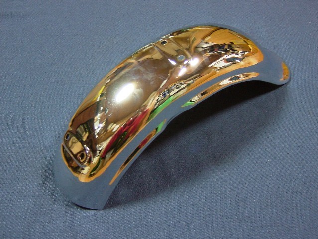 5-35-03:363 ダックス シャリーカブト リア フェンダー メッキ仕様