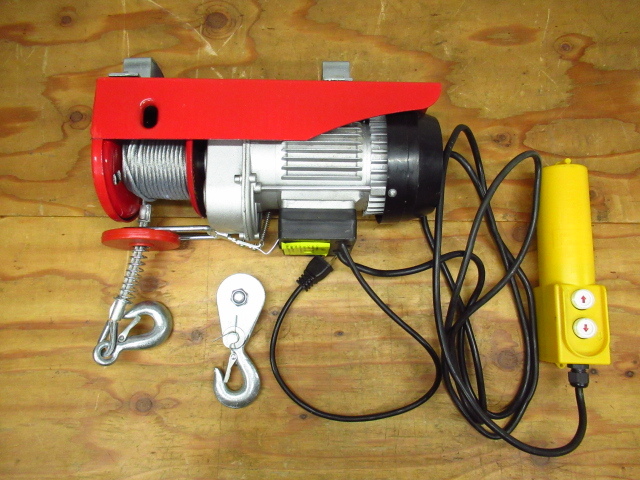  電動ウィンチ 万方商事 100/200kg 100V リモコン付き ウインチ 家庭用 管理5J1006J-F3(電動工具)｜売買されたオークション情報、yahooの商品情報をアーカイブ公開 - オークファン その他