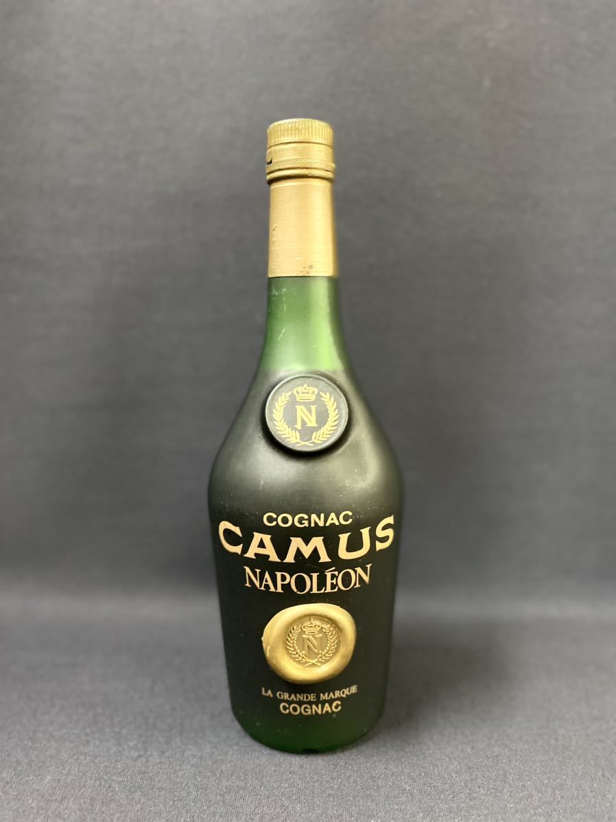 未開栓】古酒CAMUS NAPOLEON コニャックブランデー 2本組 古酒 高級